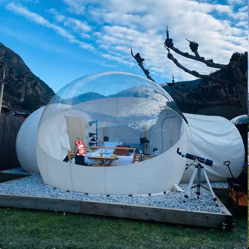 Outdoor  Restaurant Transparen - Outdoor Camping Exhibition ulasan dan harga