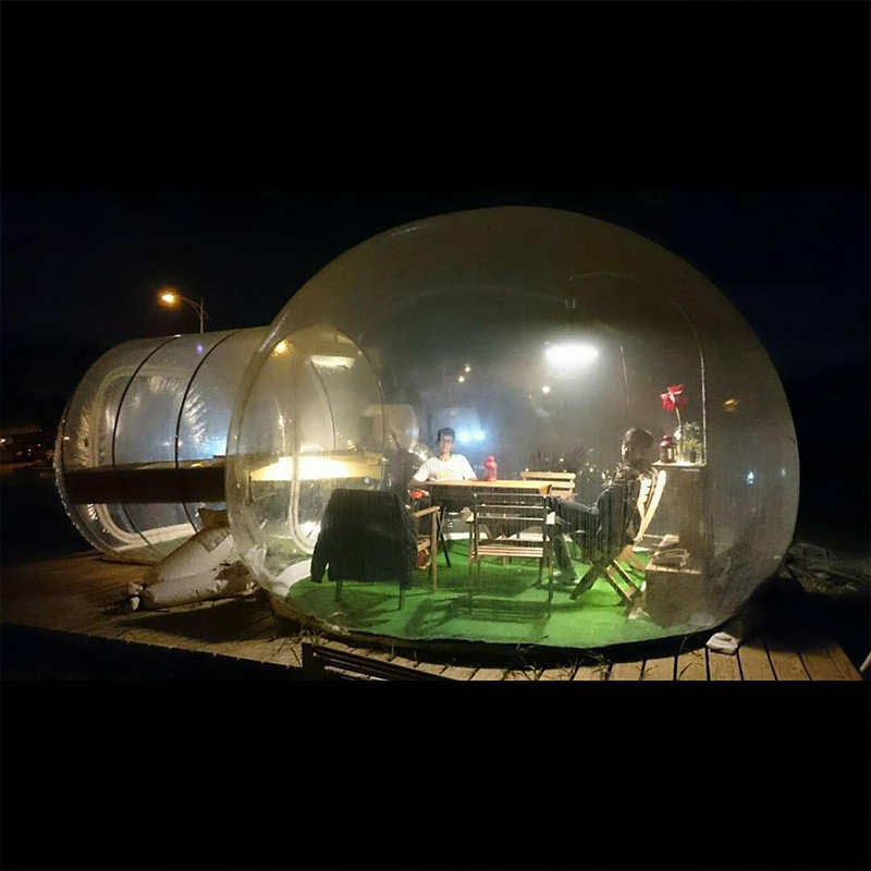 Outdoor  Restaurant Transparen - Outdoor Camping Exhibition ulasan dan harga