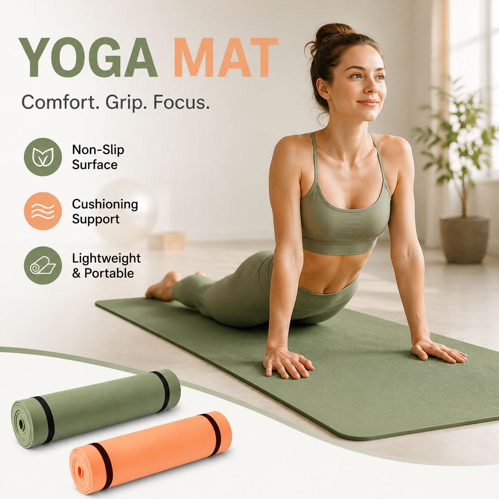 Non Slip EVA Yoga Mat Lightwei - Outdoor Camping Rugs ulasan dan harga