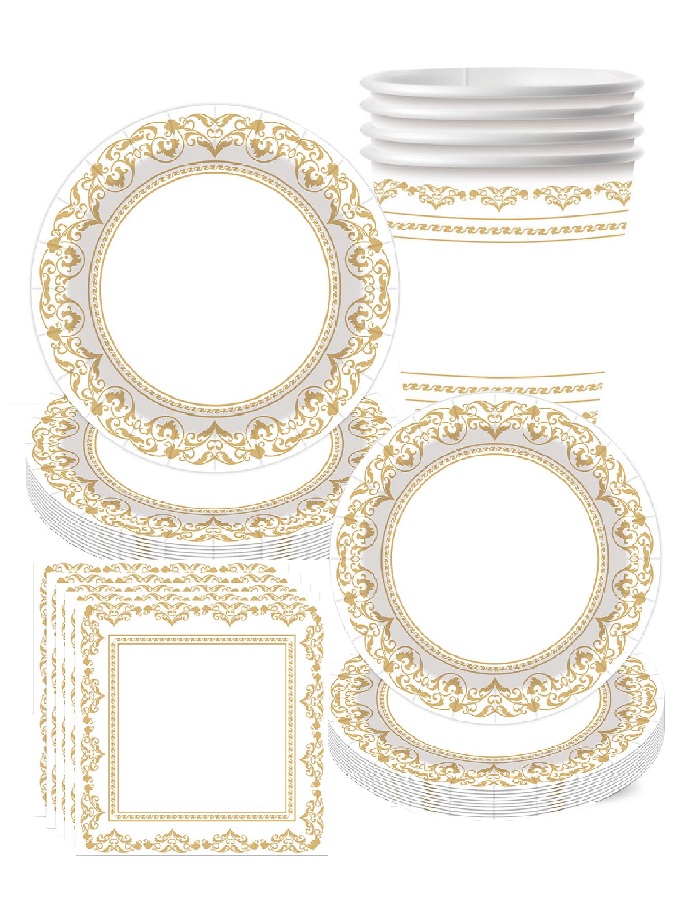 Classic Plate Theme Birthday P - Outdoor Camping Dining Set ulasan dan harga