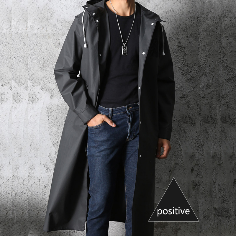 Black Fashion Adult Waterproof - Camping Rain Poncho ulasan dan harga