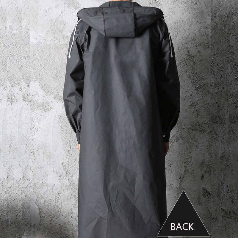Black Fashion Adult Waterproof - Camping Rain Poncho ulasan dan harga